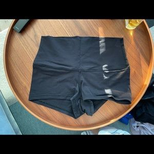 Lululemon High Rise Spandex Shorts
